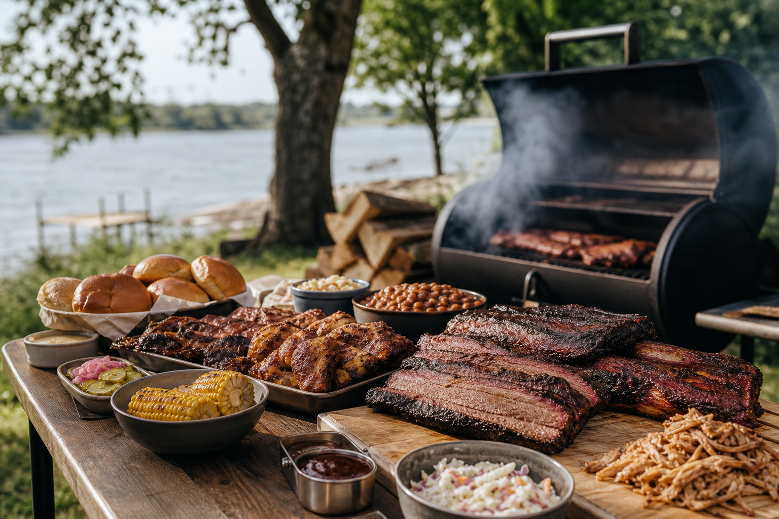 Redactioneel beeld bij Amerikaanse bbq arrangementen voor een authentieke smaak van overzee